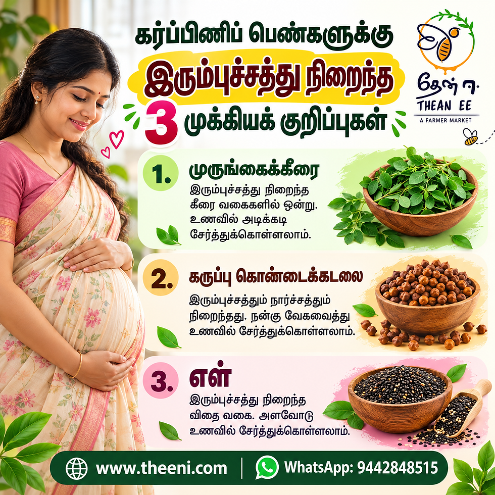 கர்ப்பிணிப் பெண்களுக்கு இரும்புச்சத்து ஏன் அவசியம்?