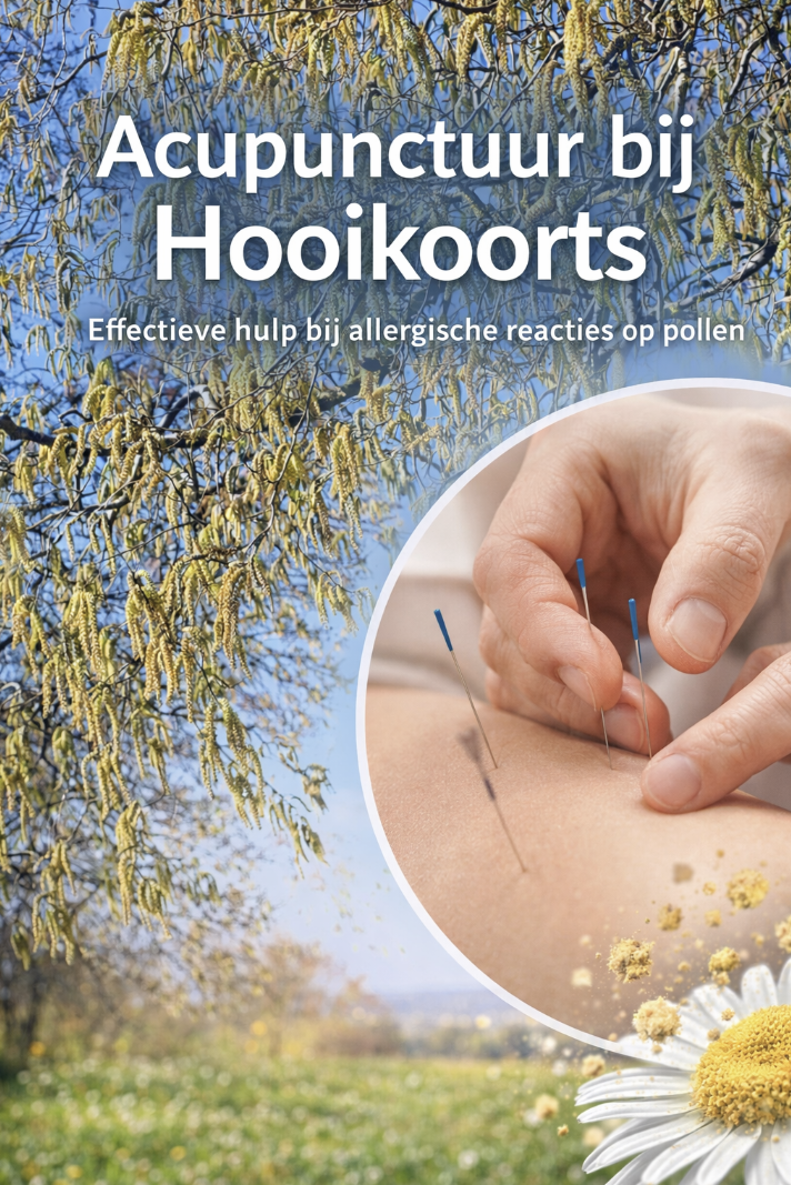 Hooikoortsklachten: begin vroeg met acupunctuur