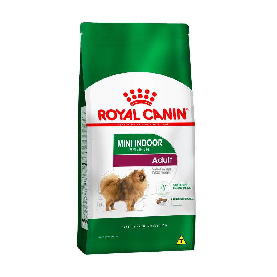Ração Royal Canin Mini Indoor para Cães Adultos de Pequeno Porte