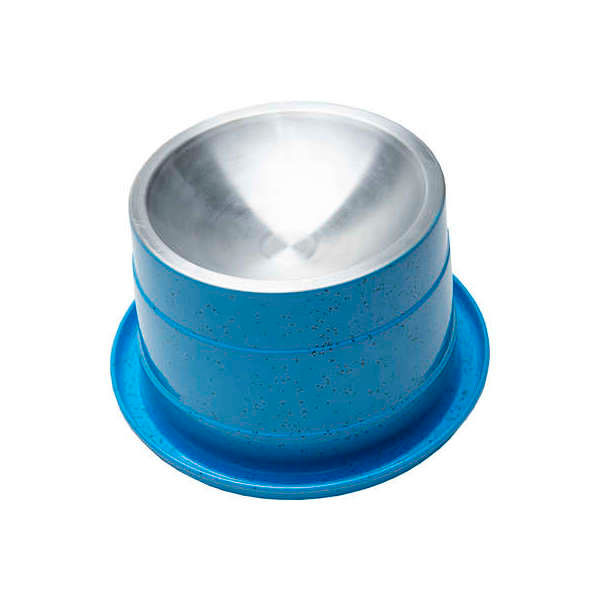 Miniatura: Comedouro Ergonômico NF Pet Mr. Bigode Antiformigas Azul para Gatos