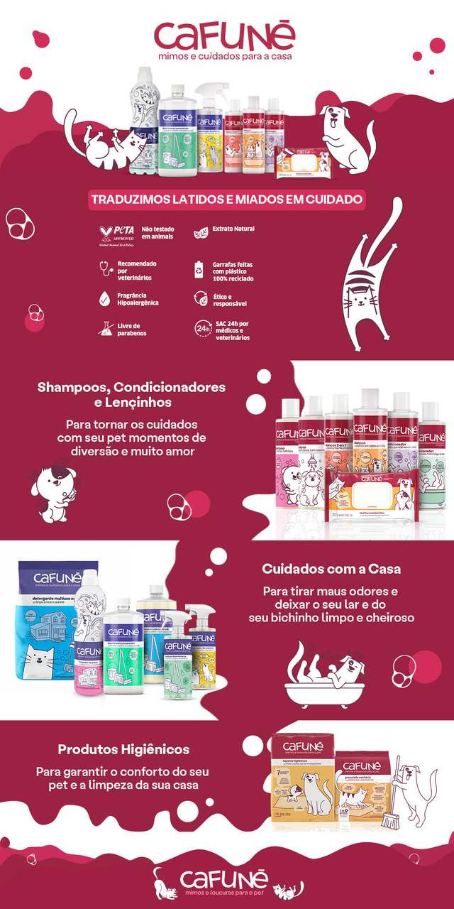 Miniatura: Shampoo Cafuné Filhotes para Cães e Gatos