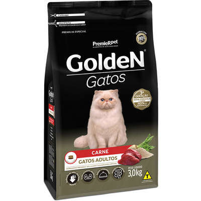 Miniatura: Ração Golden Gatos Adultos Carne