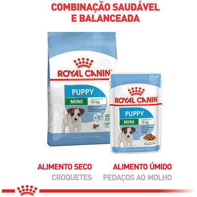 Miniatura: Royal Canin Sachê Size Health Nutrition Puppy para Cães Filhotes Raças Pequenas
