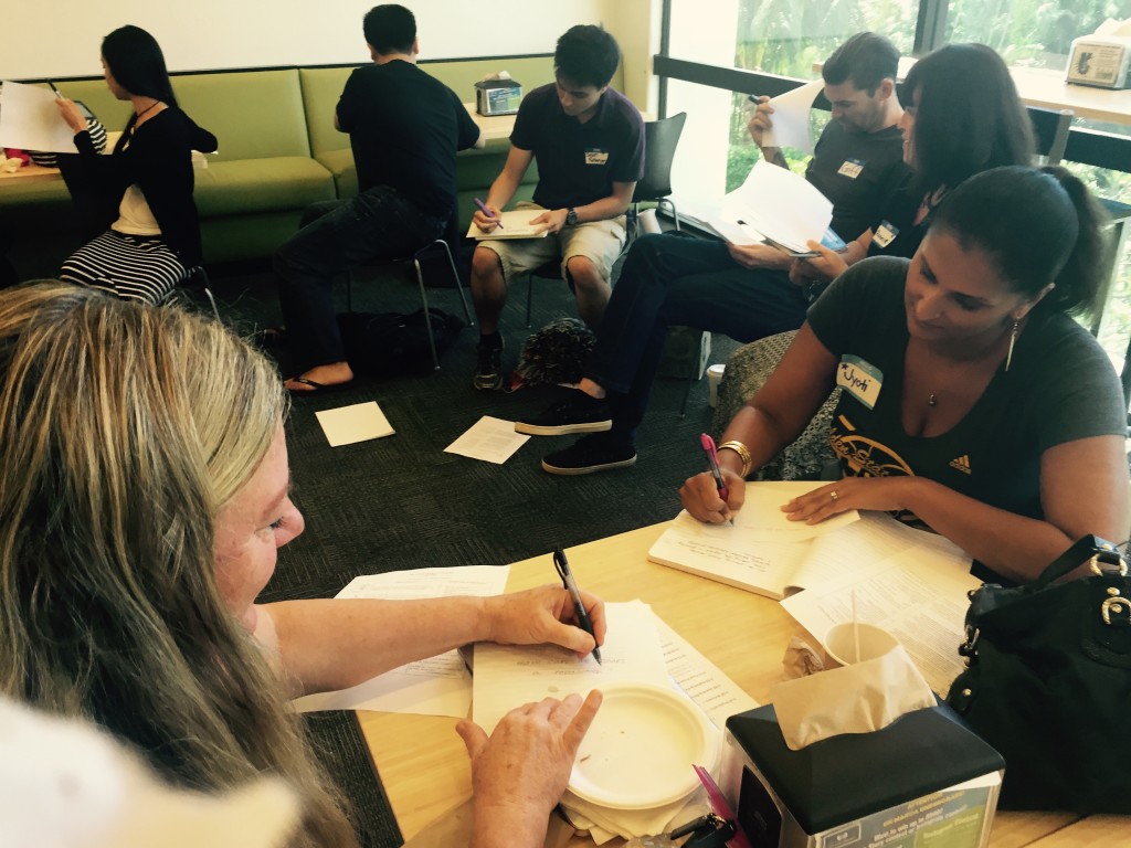 Talking - Small Groups Writing Questions