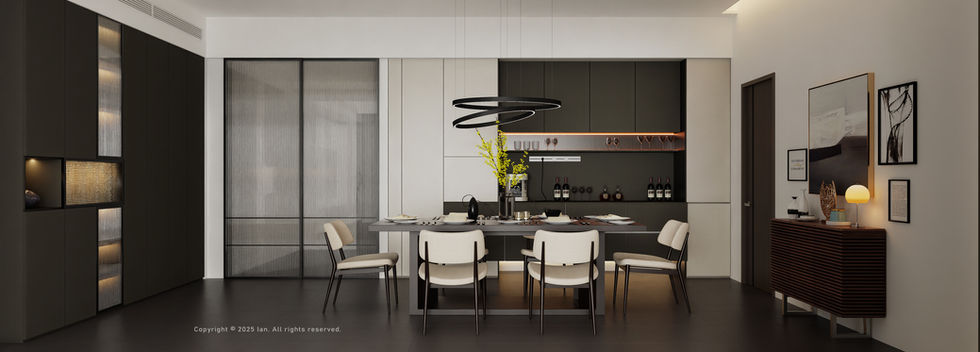 Dining Room 3D Visuals