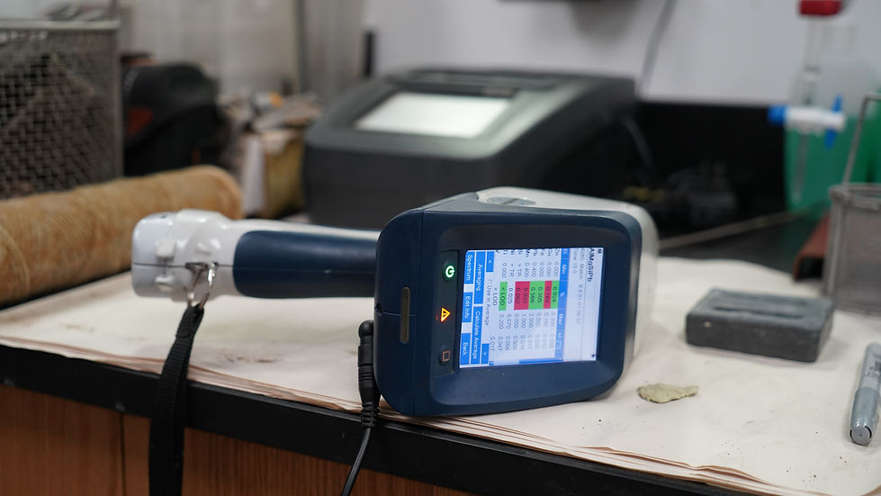 industrial XRF testing near Chattanooga TN