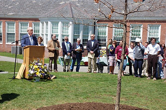 Ron Dower at the Podium, Courtesy, Tom Zetterstrom