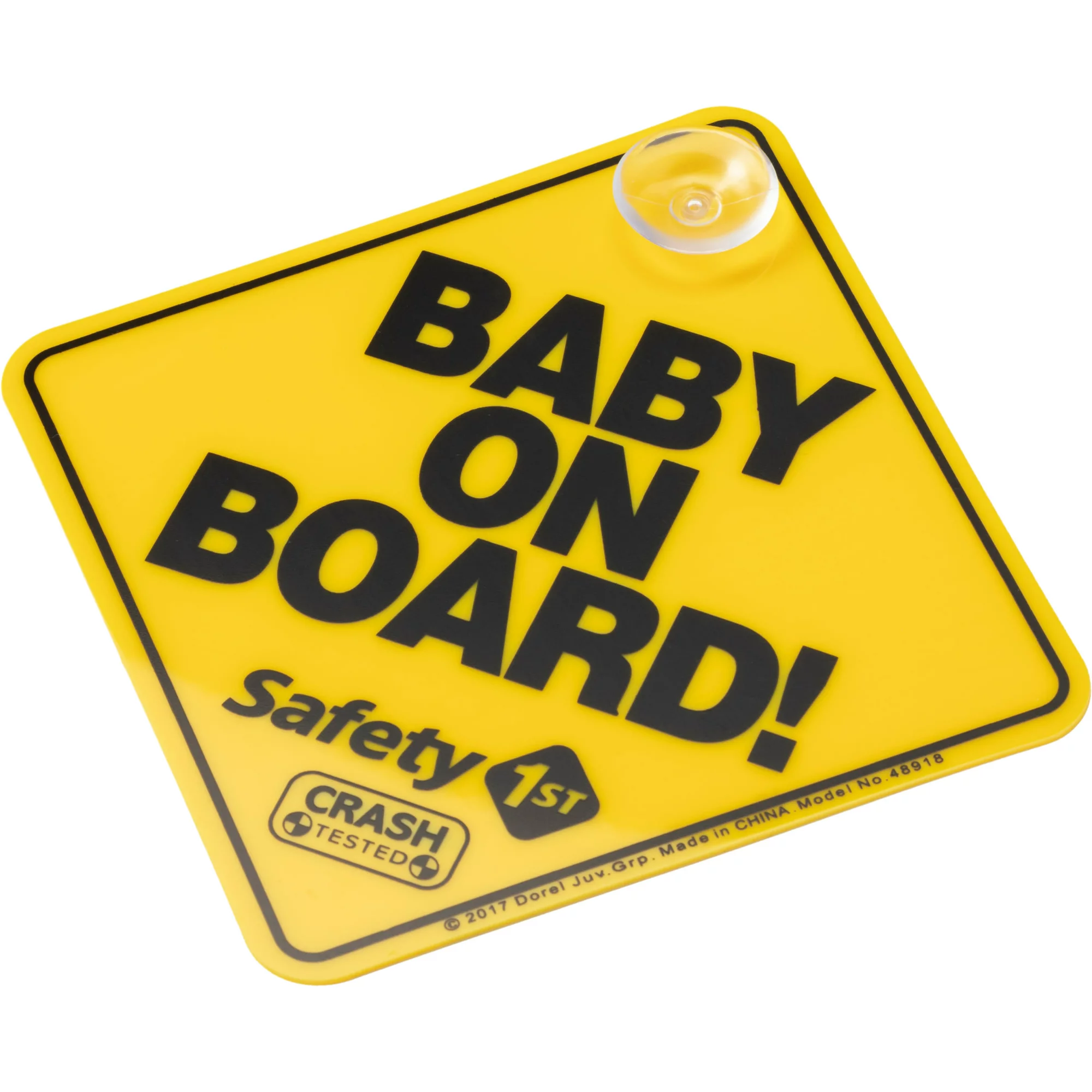 Safety 1st Baby on Board Sign and Yellow Bellies & Babies