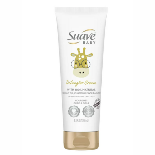 Suave Baby Detangler Cream Coconut Oil, Chamomile & Shea Butter, 6.8 oz
