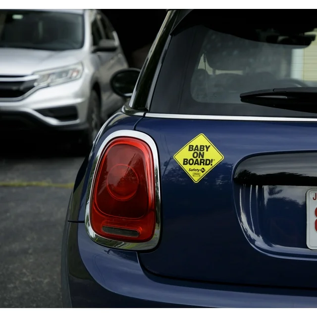 Safety 1st Baby on Board Sign and Yellow Bellies & Babies