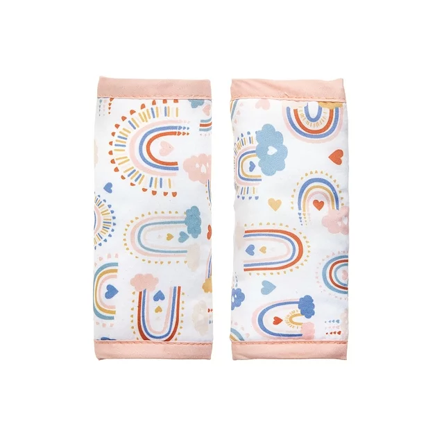 Monbebe Infant Car Seat Accessory Set, Rainbows Bellies & Babies