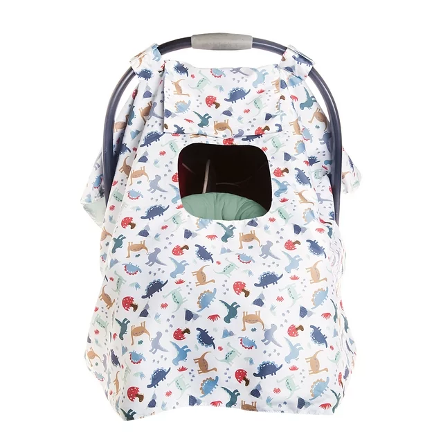 Monbebe Infant Car Seat Accessory Set, Dinosaurs Bellies & Babies