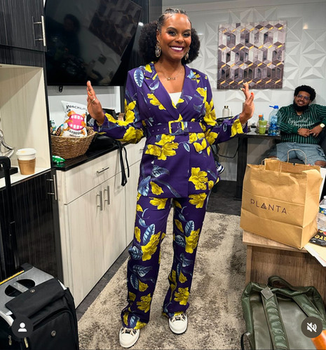 Royal Purple Silk Party Suit