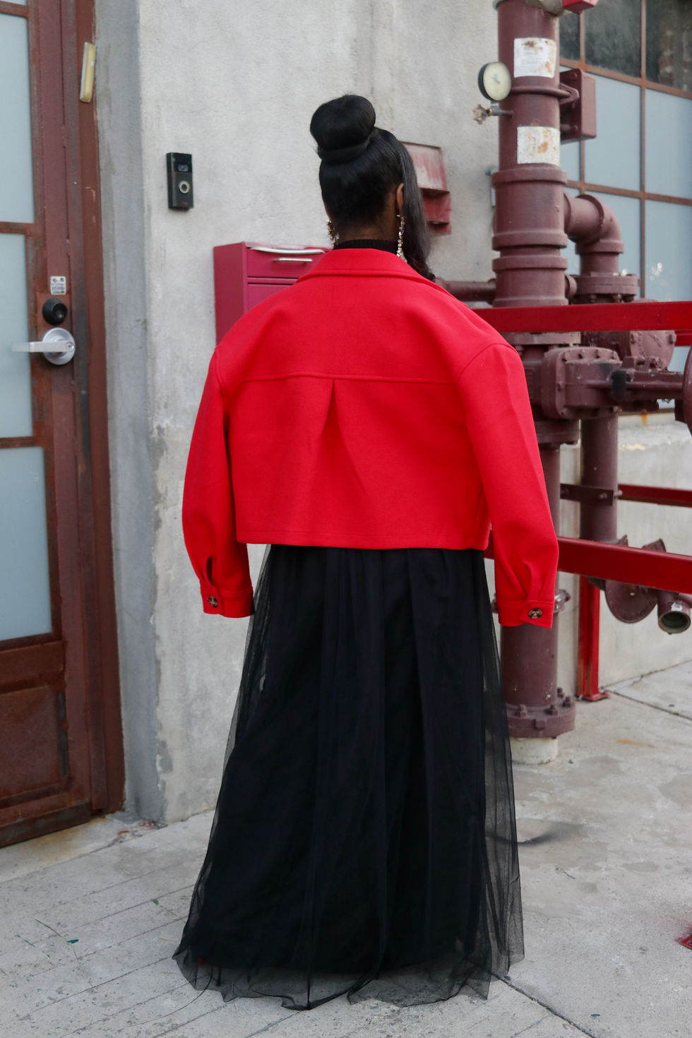 Thumbnail: Ruby Red Flannel Jacket