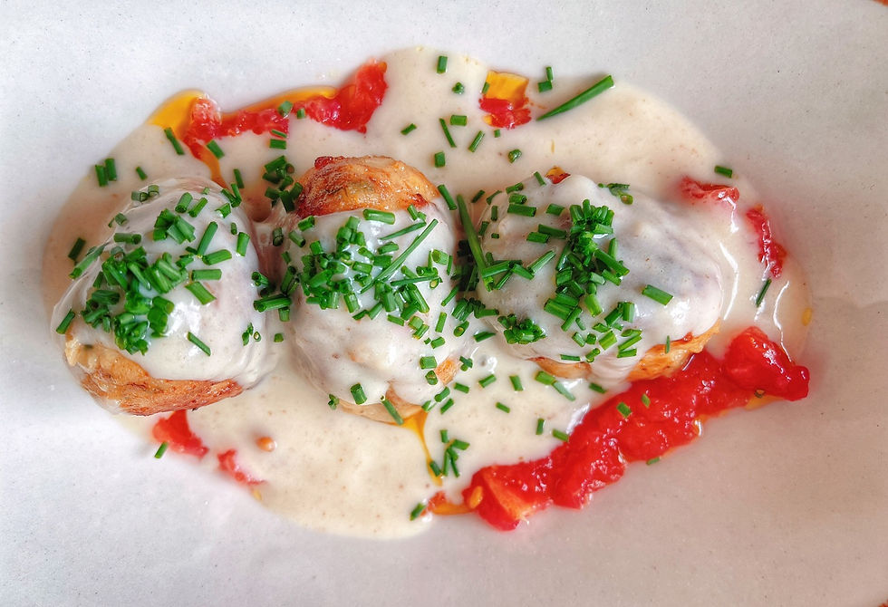 BOULETTES DE VEAU AU ROCAMADOUR