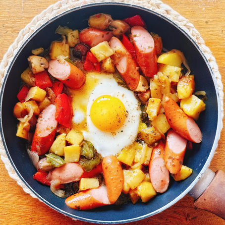 SALCHICHAS SALTEADAS