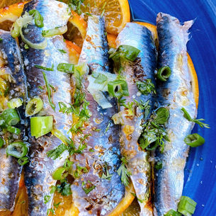 SARDINES MARINÉES AUX AGRUMES
