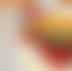 Carpaccio de Bœuf, crème Parmentier, crème carottes poivrons