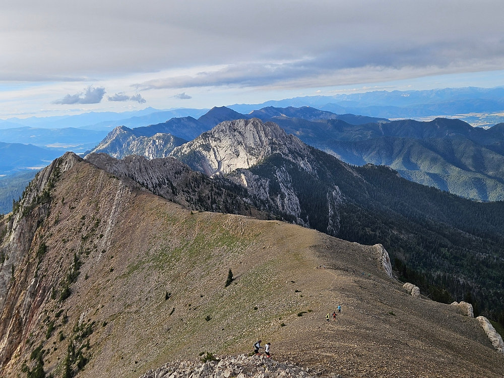 Brisky Ridge Running the Bridger Ridge: Then and Now