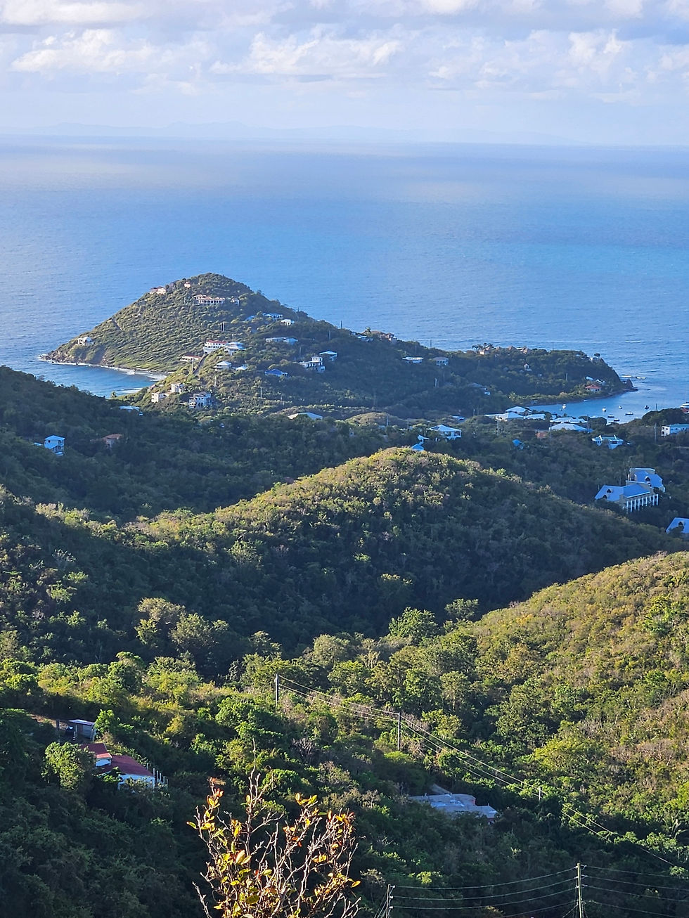 St Croix on the horizon