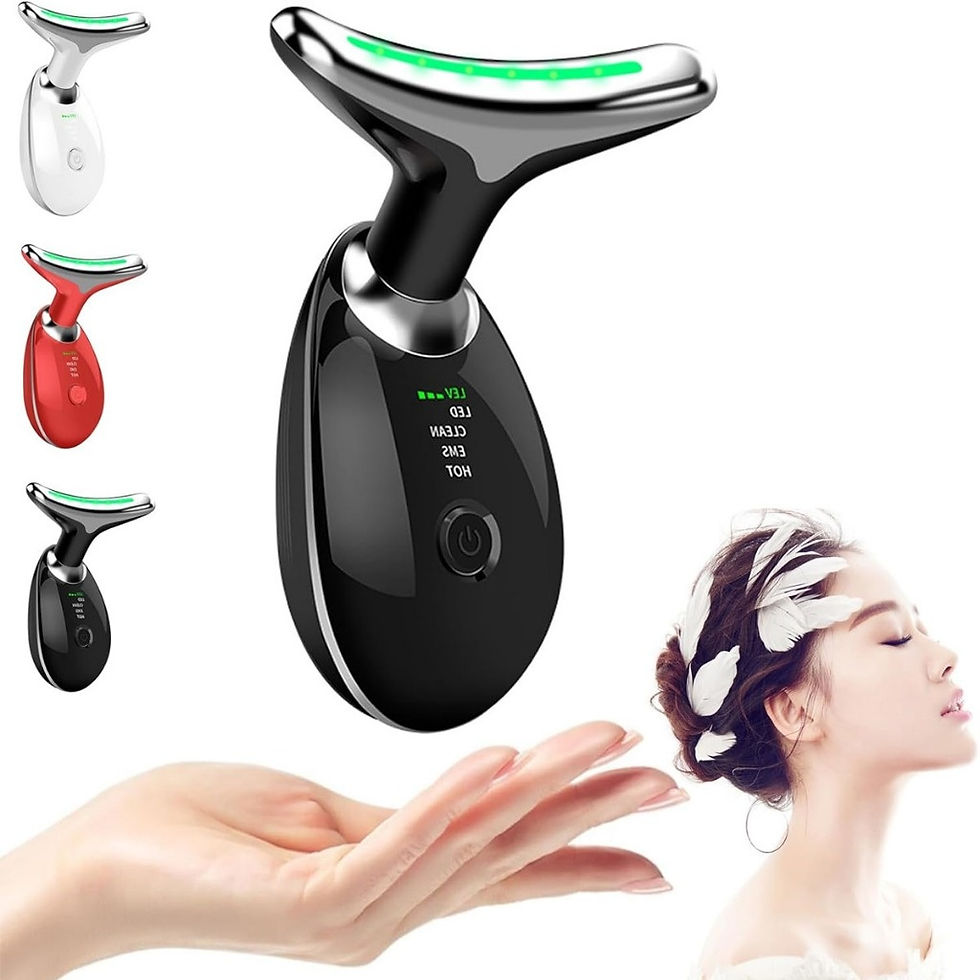 Miniatura: Massageador de Pescoço LED Antirrugas Lifting