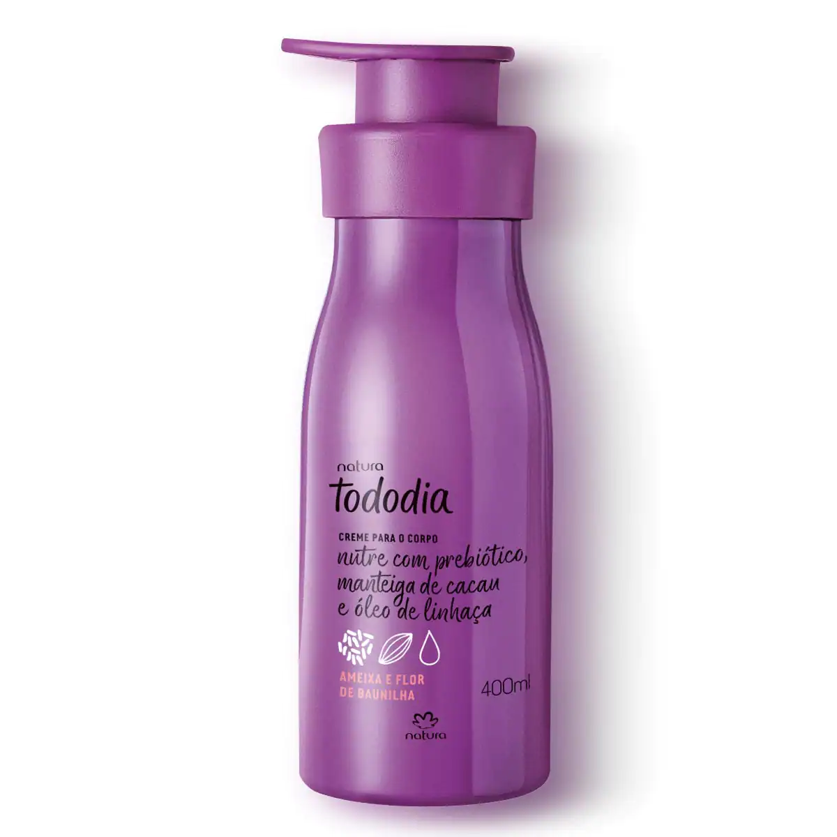 Creme Hidratante Ameixa e Flor de Baunilha 400ml