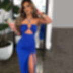 Miniatura: Vestido Midi Sexy Sem Mangas Costas Nuas Festa