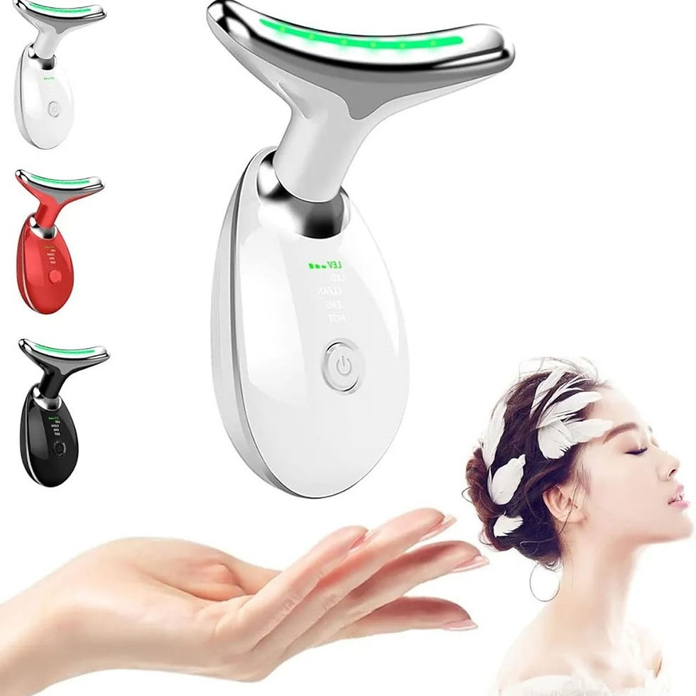 Miniatura: Massageador de Pescoço LED Antirrugas Lifting