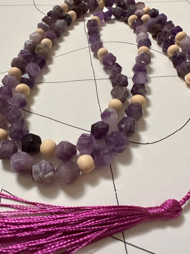 Miniatura: Mala Beads Amethyst