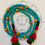 Thumbnail: Mala Beads Turquoise Wood Beads