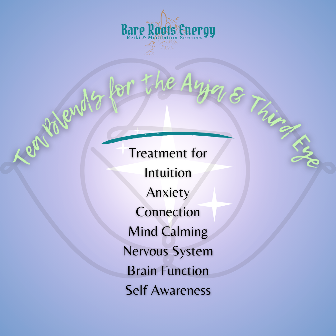 Third Eye & Anja Chakra Blend; Teas for the Chakras