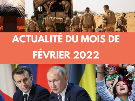 L'actualité de février 2022