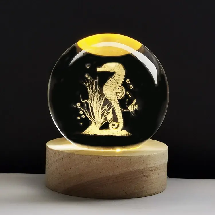Thumbnail: 3D Night Light Glass Globe Solar System Galaxy Home Decor Astronomy