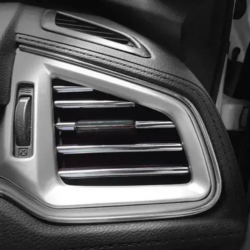 Thumbnail: 10pcs/set 20cm Universal Car Air Conditioner Outlet Decorative U Shape Molding
