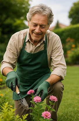 Gymnastique à domicile pour continuer à jardiner