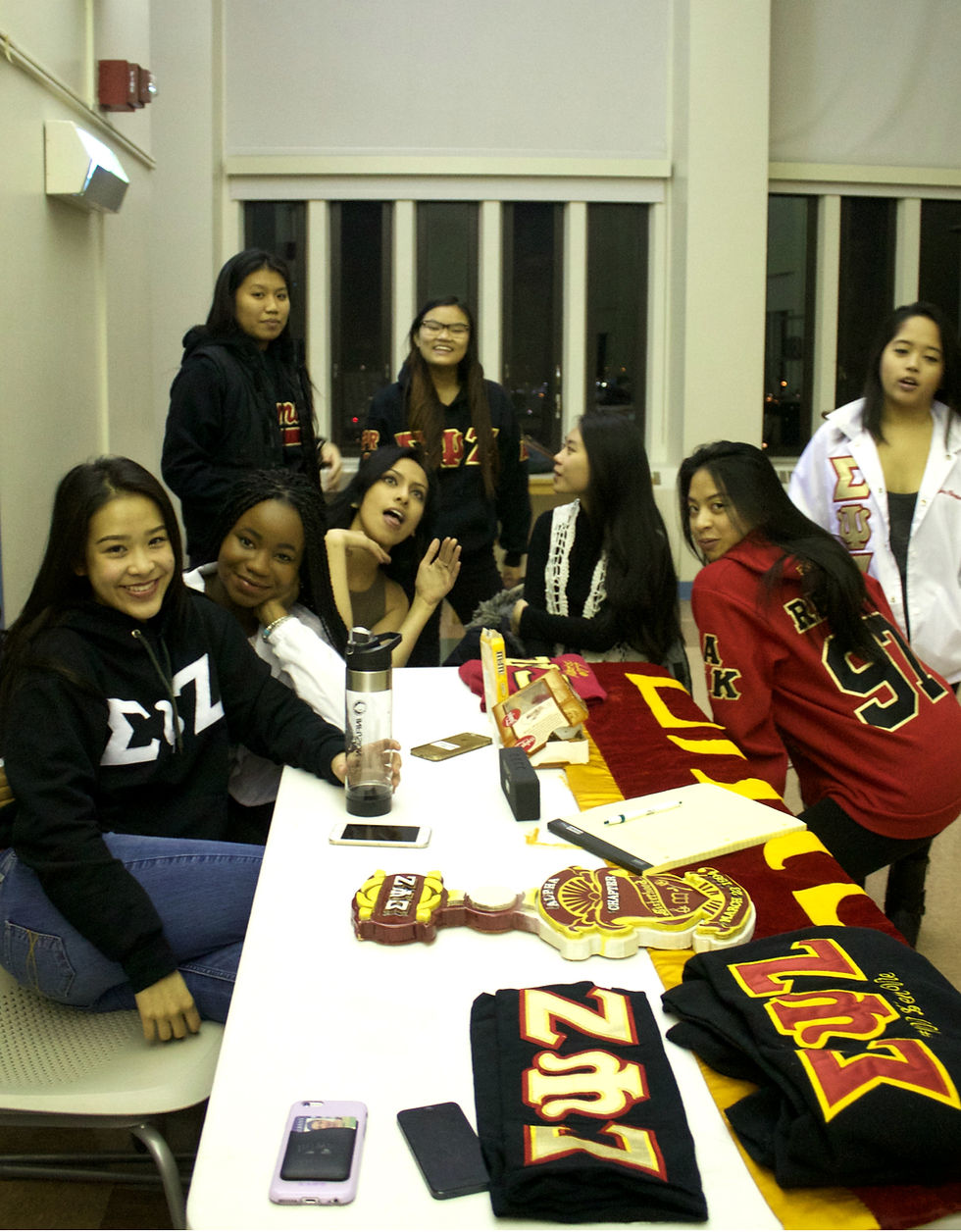 Fall 2016: Meet the Greeks