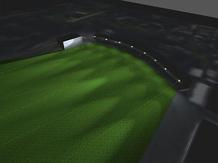 Golf Driving range 1 Render