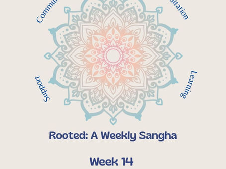 Rooted Sangha - Sessions 14 & 15 -Santosha
