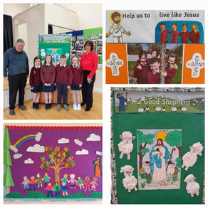 Our lovely 2nd Class celebrated their First Confession in school on 26th March.