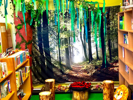 Our new reading corner!