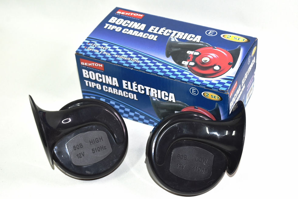 Miniatura: PAR BOCINAS TIPO CARACOL ALTA Y BAJA 12V