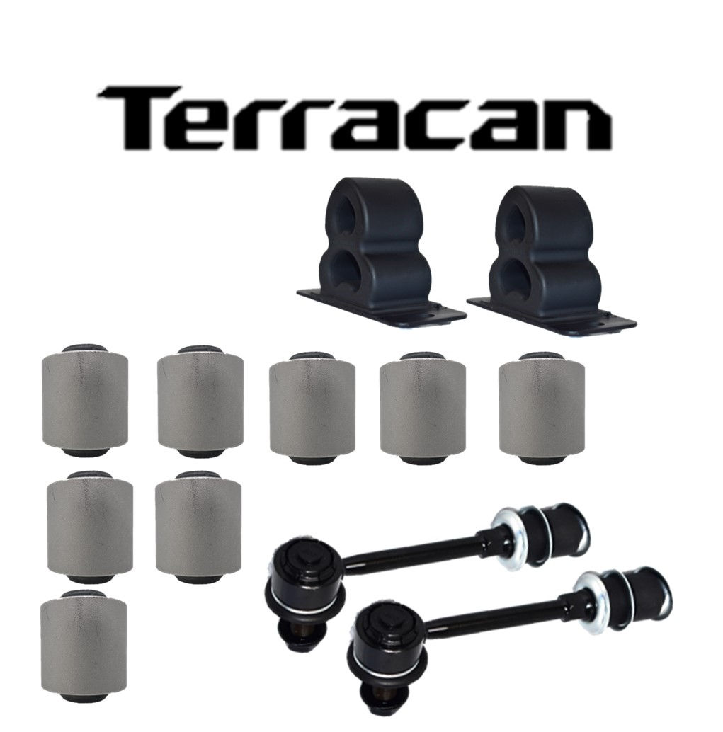 KIT TREN TRASERO 16 PIEZAS CON AMORTIGUADORES TERRACAN