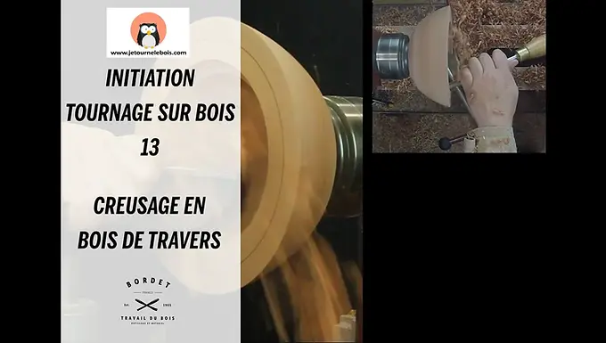 13. Le creusage en bois de travers