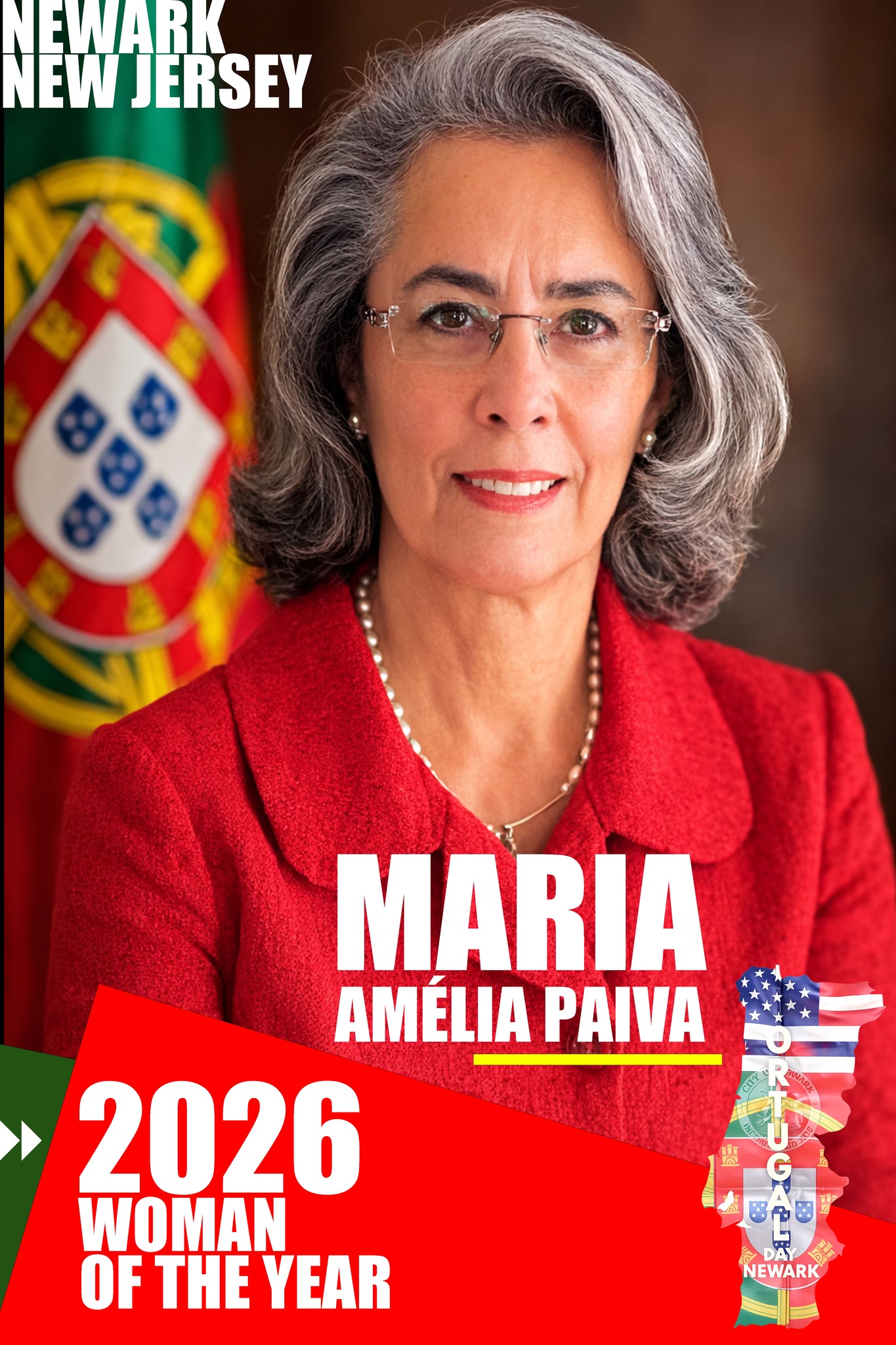 Maria Amelia Paiva, Women Of The Year, Dia De Portugal Newark, 2026