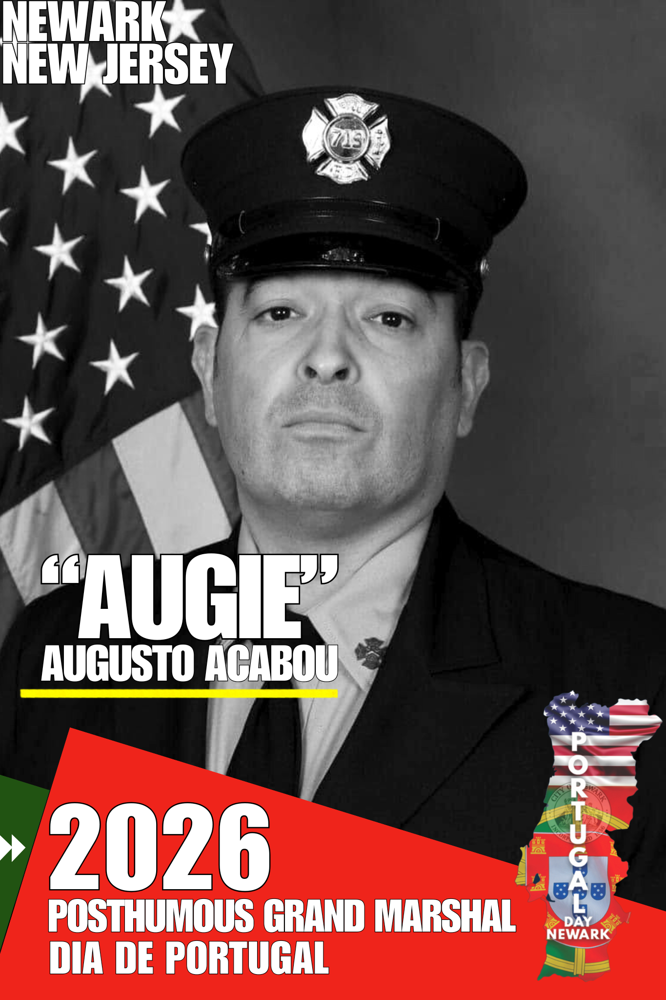 Augie Augusto Acabou, Posthumous Grand Marshal, Dia De Portugal, 2026