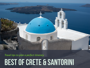 Best of Crete and Santorini. One week itinerary in June 