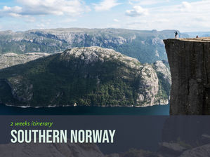 Norvegia del Sud: itinerario in camper di 2 settimane in Estate