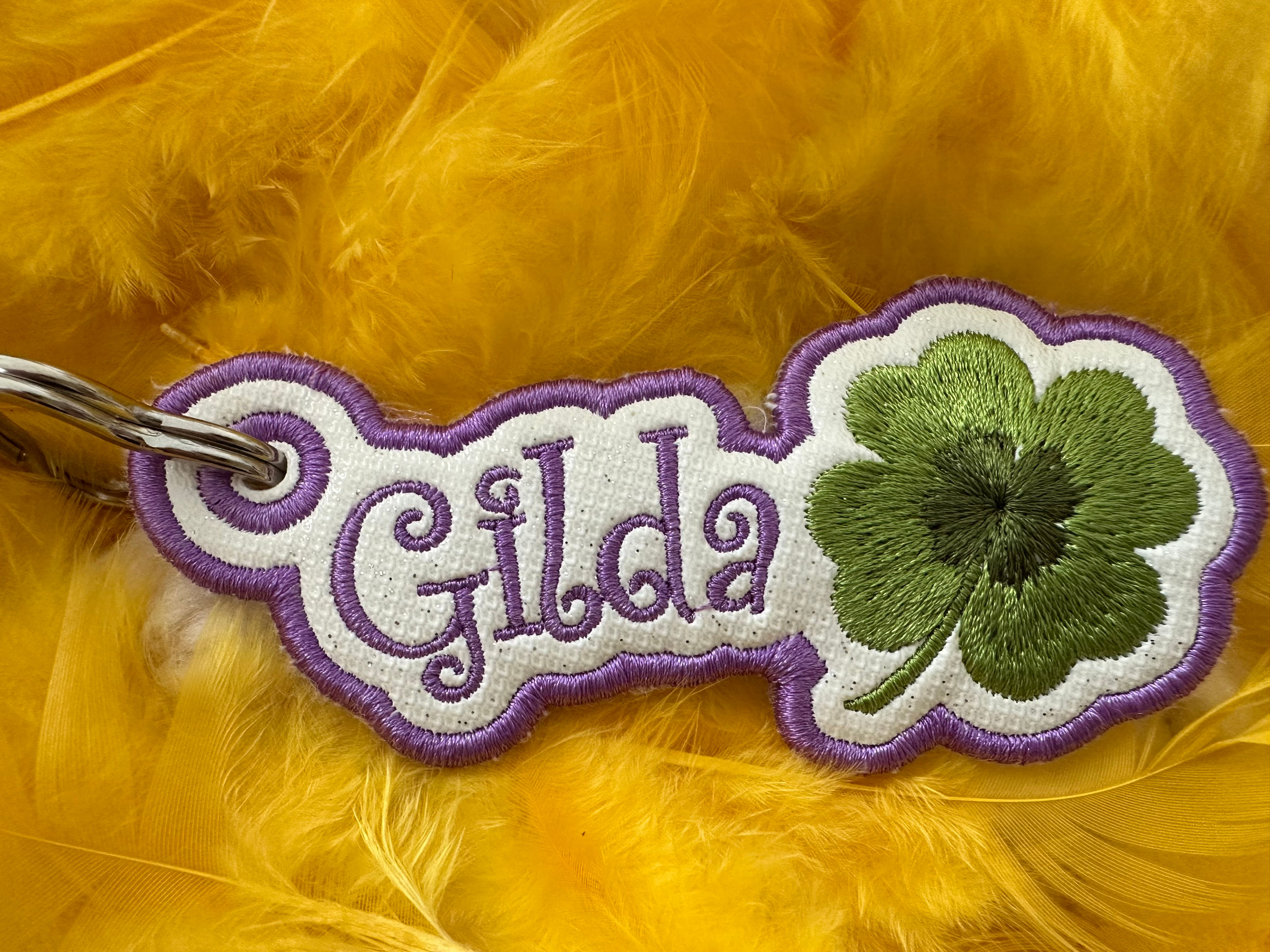 Stickdatei ITH "Gilda" Gluecks-Anhaenger