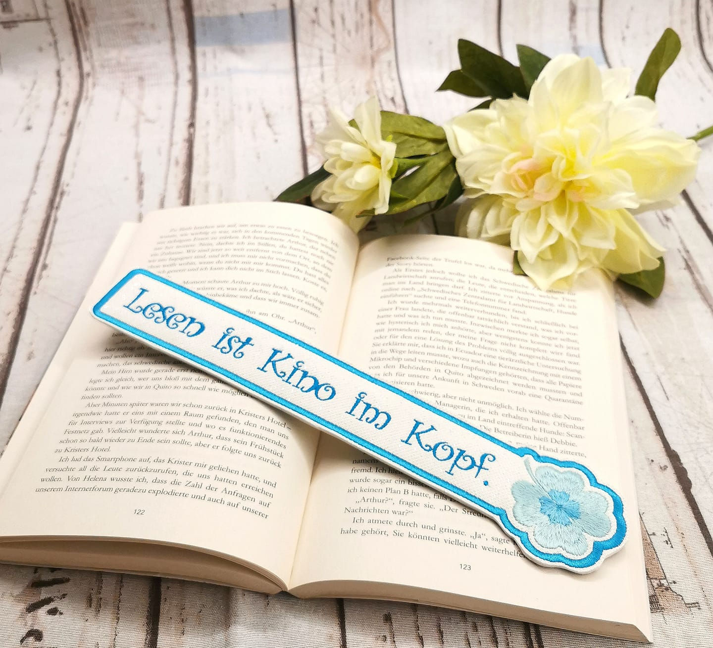 ITH Lesezeichen "Lesen ist Kino im Kopf."