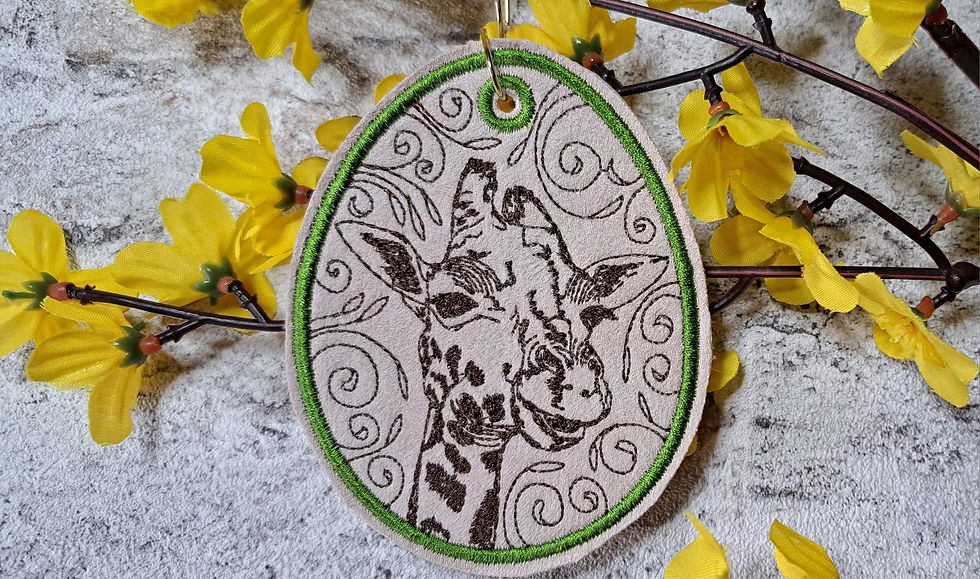 Miniaturbild: ITH Osteranhaenger mit Giraffe